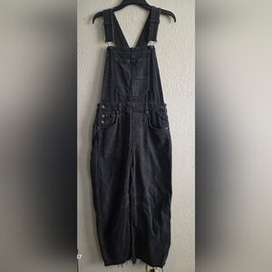 Free People We The Free custom Good Luck Barrel Overalls S